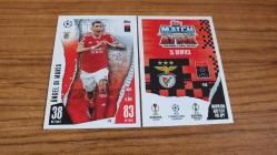 Topps UEFA Champions League 2023-2024 Ángel Di María SL Benfica Kart No:278