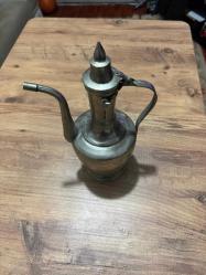 Antika El İşçiliği Dövme  Küçük Bakır İbrik Yüksek kaliteli kalın bakır, geleneksel dövme tekniği ile üretilmiştir.