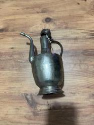 Antika El İşçiliği Dövme  Küçük Bakır İbrik Yüksek kaliteli kalın bakır, geleneksel dövme tekniği ile üretilmiştir.