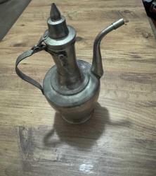 Antika El İşçiliği Dövme  Küçük Bakır İbrik Yüksek kaliteli kalın bakır, geleneksel dövme tekniği ile üretilmiştir.