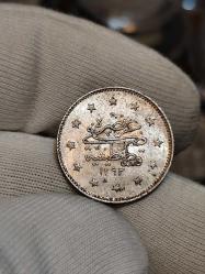 Sultan Abdülhamit 1293/27 Gümüş 2 Kuruş Çil