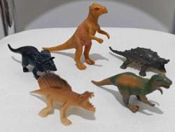 Dinozor canavar yaratık Jurassic oyuncak set 2. El ürünler koleksiyon dekor tasarım hediye vintage retro nostalji hobi minyatür diorama reklam promosyon Maskot