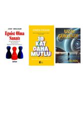 EGOİST OLMA SANATI... +2 Adet Kişisel Gelişim Kitabı