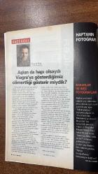 HAFTALIK HABER DERGİSİ - 3-9 ŞUBAT 2006 SAYI: 148 - SERDAR MUTLU - NÜKET MUTLU - ÖZGÜR YİCİ - ONUR YILDIRIM - HAKAN TURPÇU - ALİ KEMAL ERDEM - OZAN ÖZHAN - GÖKHAN YILMAZ - EMEL LAKSE - GÖKÇE GÜVEN - M. NEDİM KOCA - SELLS ONGUN - TUĞÇE TATARI - TUĞRA TUNALIGİL - HÜSEYİN USTAOĞLU - FERHAT ONLO - YILMAZ KARABACAK - OVA PAKER - HARUN YÜCEL - AHMET GÜNDOĞMUŞ - İLKSEN KISACIK - MUTLUKHAN PERKER - DİNÇER DİNÇ - SAFER ÜÇÜNCÜ - SERKAN KUŞ - EMİRHAN PERKER - ALİ NAZIM ONARAN - DR. ADİL ÖZKOL - ARDA USKAN - YUSUF GÖKÇEK - YENAL BÖKEER - ZEYNEP AŞIKLAR - AYŞEN ÖZBAY - ZEYNEP ARSLAN - DİLAY SUDANÇIKMAZ - BURAK ŞENGÜL - ZEHRA T. DEĞİRMENCİ - MELİH SÜER - GÜLAY YILMAZ - HÜLYA KIZILIRMAK DOKAK - DİLEK ÖZGEN - ŞULE TUTSAK - ATAKAN GÜL - DEMET EVGAR - MUSTAFA ALTIOKLAR - ADALET AĞAOĞLU - FERHAT ÜNLÜ - ÖNER ERKAN - SİBEL TÜZÜN - GÜLSEREN - METİN TEKİN - DENİZ ÜNALDI  KADININ HAS ADAMI - ALTERNATİF TIPTA OSMANLI METODLARI - VIAGRA TU - 96 SAYFA