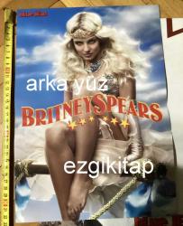 christina aguilera  poster  (blue jean poster eki) britney spears poster