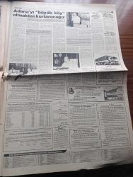 Türkiye Gazetesi - Turkish Newspaper - 23 Ağustos 1984 - Kültür ve Turizm Bakanı Mükerrem Taşçıoğlu ile sohbet fotoğraf - müstehcenlik artık önlenmelidir - İzmir fuarına edep geldi - Libya gemilerine el konuldu - koleraya davet - Divan edebiyatı kavramı üzerine bir araştırma yazan edebiyatçı Yücel Söztutan - Milli Eğitim Bakanı Vehbi Dinçerler öğrenciler bilgi hamalı olmayacak dedi - gülsuyu mahallesi halkının dramı - Resimli Evliya Çelebi seyahatnamesi hazırlayan Kemal Akmeriç Desen Samim Utkun Yazı Dizisi - Peygamberler tarihi yazan Abdüllatif Uyan Yazı Dizisi - Adana Belediye Başkanı Aytaç Durak Adana'yı büyük köy olmaktan kurtaracağız dedi fotoğraf - ABD Yunanistan'ın Türk tehdidi görüşünü kabul etmedi - Özkan Sümer'e göre hazırlık maçlarından sonra Trabzonspor - Beşiktaş teknik direktörü Stankoviç - Galatasaray'ın sezon başında milyonlar harcayarak kurduğu takım Derwall'e emanet - Karate hazırlayan Türkiye Gazetesi spor servisi - Karşıyaka menajeri Erol Baş gençlerimizden memnunuz