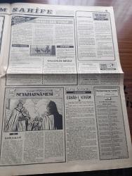 Türkiye Gazetesi - Turkish Newspaper - 3 Ağustos 1984 - emekli olmak isteyenler arttı - İstanbul gazeteciler cemiyeti başkanı Nezih Demirkent kimse fuhşiyata prim veremez dedi - Dolmabahçe sarayı'nın dış duvarı yıktırılacak - Türkiye Irak 2. Petrol boru hattı projesi Irak tarafından benimsendi - pasaportlar değiştiriliyor - nükleer santral çalışmaları son safhaya geldi - Türkiye'nin gündemindeki mesele işsizlik inceleme Enver Durmuş - İstanbul DGM'de ilk karar iki yabancı için verildi - Resimli Evliya Çelebi seyahatnamesi hazırlayan Kemal Akmeriç Desen Samim Utkun Yazı Dizisi - Peygamberler tarihi yazan Abdüllatif Uyan Yazı Dizisi - 1984 Los Angeles Yaz Olimpiyat Oyunları - altın madalyaların Willy Banks Carl Lewis Moses Ve Sebastian Coe Ve Mary Decker arasında paylaşılması bekleniyor fotoğraf - Kırkpınar 84 hazırlayan spor servisi - Karate fotoğraflar Mehmet Beytül Hazırlayan Ekrem Özdamar - Grekoromen güreşlerinde Salih Bora kilosunda 4. Olabildi - Elazığspor kümede kalmaya çalışacak