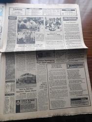 Türkiye Gazetesi - Turkish Newspaper - 4 Ağustos 1984 - Bakan'a Üç Teklif yazan Yalçın Özer Başmakale - Cumhurbaşkanı Kenan Evren Başbakan Turgut Özal ile haftalık görüşmesini yaptı fotoğraf - altın tekrar yükselmeye başladı - Urfalı Halil İyigün bagajda çiğ köfte yapıyor fotoğraf - askeri savcı Selda Bağcan'ın 2 yıl 8 ay hapsini istedi - polis fuhuşa savaş açtı - İstanbul Barosu eski yönetim kurulu üyeleri hakkında yeni dava açıldı - Türkiye'nin gündemindeki mesele işsizlik inceleme Enver Durmuş - Edremit'te öğretmenevi açıldı fotoğraf - Resimli Evliya Çelebi seyahatnamesi hazırlayan Kemal Akmeriç Desen Samim Utkun Yazı Dizisi - Peygamberler tarihi yazan Abdüllatif Uyan Yazı Dizisi - Sönmez Holding bünyesindeki işçi çocuklar için sünnet düğünü tertip etti - 1984 Los Angeles Yaz Olimpiyat Oyunları - Boksta Eyüp Can'ın galibiyetini Cemal Öner Vedat Önsoy Ve Turgut Aykaç'ın galibiyetleri takip etti - yüzmede Michael Gross'un hedefi 3. Altın - Carl Lewis'in hedefi dört altın