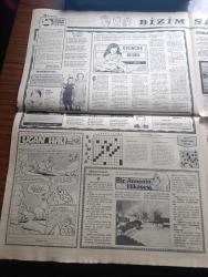 Türkiye Gazetesi - Turkish Newspaper - 4 Ağustos 1984 - Bakan'a Üç Teklif yazan Yalçın Özer Başmakale - Cumhurbaşkanı Kenan Evren Başbakan Turgut Özal ile haftalık görüşmesini yaptı fotoğraf - altın tekrar yükselmeye başladı - Urfalı Halil İyigün bagajda çiğ köfte yapıyor fotoğraf - askeri savcı Selda Bağcan'ın 2 yıl 8 ay hapsini istedi - polis fuhuşa savaş açtı - İstanbul Barosu eski yönetim kurulu üyeleri hakkında yeni dava açıldı - Türkiye'nin gündemindeki mesele işsizlik inceleme Enver Durmuş - Edremit'te öğretmenevi açıldı fotoğraf - Resimli Evliya Çelebi seyahatnamesi hazırlayan Kemal Akmeriç Desen Samim Utkun Yazı Dizisi - Peygamberler tarihi yazan Abdüllatif Uyan Yazı Dizisi - Sönmez Holding bünyesindeki işçi çocuklar için sünnet düğünü tertip etti - 1984 Los Angeles Yaz Olimpiyat Oyunları - Boksta Eyüp Can'ın galibiyetini Cemal Öner Vedat Önsoy Ve Turgut Aykaç'ın galibiyetleri takip etti - yüzmede Michael Gross'un hedefi 3. Altın - Carl Lewis'in hedefi dört altın