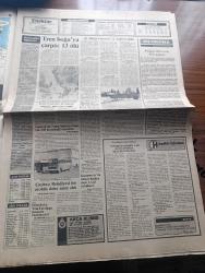 Türkiye Gazetesi - Turkish Newspaper - 6 Ağustos 1984 - Türkiye'yi tanıtma faaliyetleri yazan Enver Ören Başmakale - yüksek askeri şura kararları açıklandı 45 Albay General ve Amiral oldu - Edirne illeri sıkıyönetim komutanı Orgeneral Necdet Öztorun  genelkurmay ikinci başkanlığına tayin edildi fotoğraf - Profesör Doktor Recep Doksat müstehcen neşriyat büyük tahribat yapıyor dedi - Cumhurbaşkanı Kenan Evren dün sabah Ankara'ya gitti - köylerde içki satılamayacak - Türk Irak görüşmeleri dün başladı - İzmir fuarı için 45 milyon dolarlık ithal izni verildi - Resimli Evliya Çelebi seyahatnamesi hazırlayan Kemal Akmeriç Desen Samim Utkun Yazı Dizisi - Peygamberler tarihi yazan Abdüllatif Uyan Yazı Dizisi - Al Baraka Ve Faisal isimli iki finans kurumu teşkil edildi - olimpiyatların tadı kalmadı - olimpiyatlarda madalya durumu - 100 metrede koşacak olan 1980 Moskova Olimpiyatları şampiyonu Allan Wells - boksörümüz Eyüp Can madalya için ringte - Semra Aksu'da seçmelerde elendi - sutopu