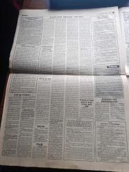 Türkiye Gazetesi - Turkish Newspaper - 6 Ağustos 1984 - Türkiye'yi tanıtma faaliyetleri yazan Enver Ören Başmakale - yüksek askeri şura kararları açıklandı 45 Albay General ve Amiral oldu - Edirne illeri sıkıyönetim komutanı Orgeneral Necdet Öztorun  genelkurmay ikinci başkanlığına tayin edildi fotoğraf - Profesör Doktor Recep Doksat müstehcen neşriyat büyük tahribat yapıyor dedi - Cumhurbaşkanı Kenan Evren dün sabah Ankara'ya gitti - köylerde içki satılamayacak - Türk Irak görüşmeleri dün başladı - İzmir fuarı için 45 milyon dolarlık ithal izni verildi - Resimli Evliya Çelebi seyahatnamesi hazırlayan Kemal Akmeriç Desen Samim Utkun Yazı Dizisi - Peygamberler tarihi yazan Abdüllatif Uyan Yazı Dizisi - Al Baraka Ve Faisal isimli iki finans kurumu teşkil edildi - olimpiyatların tadı kalmadı - olimpiyatlarda madalya durumu - 100 metrede koşacak olan 1980 Moskova Olimpiyatları şampiyonu Allan Wells - boksörümüz Eyüp Can madalya için ringte - Semra Aksu'da seçmelerde elendi - sutopu