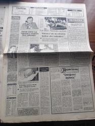 Türkiye Gazetesi - Turkish Newspaper - 5 Haziran 1984 - Anavatan Partisi ve Hükümet yazan Yalçın Özer Başmakale - körfez'de gerginlik artıyor son olaylar dünyada Petrol krizini tekrar gündeme getirdi - Cumhurbaşkanı Kenan Evren Rauf Denktaş'ı Ankara'ya davet etti Fotoğrafı - Avrupa konseyi terörizmle mücadele kararı aldı - genel sekreter Mustafa Taşar ANAP'ı parçalayamazlar dedi - Erzurum'da 142 köyün tapulama çalışmaları tamamlandı - Sayıştay Başkanı Cahit Eren toprağa verildi - Samsun'un yeni belediye başkanı Kemal Vehbi Gül Samsun'u yeniden imar edeceğiz dedi - Ramazan sayfası - Resimli Evliya Çelebi seyahatnamesi hazırlayan Kemal Akmeriç Desen Samim Utkun Yazı Dizisi - Peygamberler tarihi yazan Abdüllatif Uyan Yazı Dizisi - 19 TDKP militanı toplam 165 yıla mahkum oldu - Alparslan Türkeş'in tahliye talebi Perşembe günü tekrar görüşülecek - Fenerbahçe taraftarı soruyor Stankoviç gitsin diye mi kötü oynuyordunuz - şampanya Trabzonspor'a yaramadı - Bursaspor'un yıldız avı