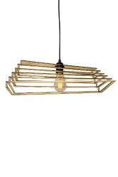 ✨Aluminyum kullanılarak monte edilen dikdörtgen girdap avize...