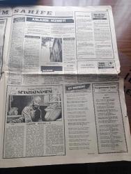 Türkiye Gazetesi - Turkish Newspaper - 25 Ağustos 1984 -  balık altın fiyatına satılıyor - balık halinde dünkü fiyatlar - Müstehcenliği önleyici tasarı meclise geliyor - adalet bakanı Necat Eldem'in gazetemize beyanatı - demokrasi bağımsızlık yazan Yalçın Özer Başmakale - HP Genel Sekreteri SODEP siyasi bir mafyadır dedi - Erdal İnönü en önemli iş demokrasidir - İzmir fuarında çıplaklar kapatıldı - tahtakale'de 16 dükkan soyuldu - Malazgirt zaferimizin getirdikleri yazan Gazanfer Şahin - Resimli Evliya Çelebi seyahatnamesi hazırlayan Kemal Akmeriç Desen Samim Utkun Yazı Dizisi - Peygamberler tarihi yazan Abdüllatif Uyan Yazı Dizisi - İki Sovyet Harp gemisi daha Kızıldenize gitti - Beşiktaş Adnan Gülek'i transfer ediyor - ilk randevu bugün Beşiktaş Boluspor - futbol sezonuna girerken yazarlar ne dediler - Necmi Tanyolaç Trabzonspor Doygun Beşiktaş oturmuş Fenerbahçe arzulu Galatasaray ise tedirgin görülüyor dedi - geçen sezon sakatlanıp Fenerbahçe'yi şampiyonluktan eden Selçuk Yula foto