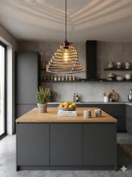 ✨Aluminyum kullanılarak monte edilen üçgen girdap avize...