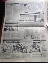 Türkiye Gazetesi - Turkish Newspaper - 5 Temmuz 1984 - Romanya başbakanı Constantin Dascaluscu Ankara'ya geldi ve Turgut Özal ile birlikte fotoğraf - işçi emekli 3 aylıkları 6213 7095 TL arttı - Profesör Doktor Cevat Babuna kan uyuşmazlığı artık hayati tehlike değil dedi - Milli Eğitim Bakanı Vehbi Dinçerler arapçanın ders olarak okutulmasında mahzur yok dedi - zeytinyağı kanser tehlikesini azaltıyor - Hürriyet gazetesi kokteyl verdi Fotoğrafı - Alman devlet başkanı Weizsäcker Türk dostu fotoğraf - Ankara Üniversitesi ilahiyat fakültesi dekanı Talat Koçyiğit türban bazı kız öğrenciler için bir kolaylıktır dedi - resimli Evliya Çelebi seyahatnamesi hazırlayan Kemal Akmeriç Desen Samim Utkun Yazı Dizisi Yalçın - Peygamberler tarihi yazan Abdüllatif Uyan Yazı Dizisi - ilk sanayi fuarımız Kocaeli fuarı milletlerarası olma yolunda - Türkiye'de 745 halk ve çocuk kütüphanesi bulunuyor - Amerika'da amatör sporcuları özel teşebbüs destekliyor - Galatasaray'da oynayacak olan Yusuf Altıntaş foto
