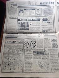 Türkiye Gazetesi - Turkish Newspaper - 5 Temmuz 1984 - Romanya başbakanı Constantin Dascaluscu Ankara'ya geldi ve Turgut Özal ile birlikte fotoğraf - işçi emekli 3 aylıkları 6213 7095 TL arttı - Profesör Doktor Cevat Babuna kan uyuşmazlığı artık hayati tehlike değil dedi - Milli Eğitim Bakanı Vehbi Dinçerler arapçanın ders olarak okutulmasında mahzur yok dedi - zeytinyağı kanser tehlikesini azaltıyor - Hürriyet gazetesi kokteyl verdi Fotoğrafı - Alman devlet başkanı Weizsäcker Türk dostu fotoğraf - Ankara Üniversitesi ilahiyat fakültesi dekanı Talat Koçyiğit türban bazı kız öğrenciler için bir kolaylıktır dedi - resimli Evliya Çelebi seyahatnamesi hazırlayan Kemal Akmeriç Desen Samim Utkun Yazı Dizisi Yalçın - Peygamberler tarihi yazan Abdüllatif Uyan Yazı Dizisi - ilk sanayi fuarımız Kocaeli fuarı milletlerarası olma yolunda - Türkiye'de 745 halk ve çocuk kütüphanesi bulunuyor - Amerika'da amatör sporcuları özel teşebbüs destekliyor - Galatasaray'da oynayacak olan Yusuf Altıntaş foto