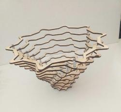 ✨Aluminyum kullanılarak monte edilen floral dantel temalı, girdap avize...