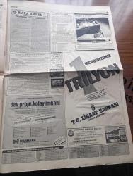 Türkiye Gazetesi - Turkish Newspaper - 28 Temmuz 1984 - hükümetin teşvik tedbirlerinden sonra işadamları doğuya yöneliyor - Yahya Demirel Ankara'ya gönderildi fotoğraf - çalışma meclisi tazminat fonunu görüşmeye devam etti - emekli sandığı çekleri kaldırılmadı - ABD elçisi Hupe İstanbul'a yardıma hazırız dedi - NATO Genel Sekreteri Lord Carrington Türk Yunan ihtilafını çözmeye çalışıyor - eski Alman Devlet bakanı Hein Scwarz Türkiye olmasaydı Kıbrıs Yunan toprağı olurdu dedi - ABD Çin'den Sovyet yapısı MIG 21 uçakları satın alıyor - Resimli Evliya Çelebi seyahatnamesi hazırlayan Kemal Akmeriç Desen Samim Utkun Yazı Dizisi - Peygamberler tarihi yazan Abdüllatif Uyan Yazı Dizisi - Los Angeles 1984 Yaz Olimpiyat Oyunları - Galatasaray Derwall'ı bekliyor - Kırkpınar 84 hazırlayan spor servisi - Karate fotoğraflar Mehmet Beytül Hazırlayan Ekrem Özdamar - olimpiyat programı - Antalyaspor yeni futbol sezonunu pazar günü açacak - Galatasaray'da her şey yolunda - Irak Ticaret heyeti Bursa'da