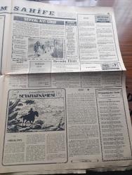 Türkiye Gazetesi - Turkish Newspaper - 3 Temmuz 1984 - Ramazan Bayramını huzur içinde geçirdik fotoğraf - yüksek tahsil düzenimiz yazan Yalçın Özer Başmakale - Başbakan Turgut Özal bugün İzmir'de tapu dağıtacak - İsrail eski devlet başkanı Efrayim Katsiz tevkif edildi - Arpaçay barajı yarın açılıyor - federal Almanya'da füze imal edebilecek - Afrika'da sefalet halimize şükredelim fotoğraf - Cumhurbaşkanı Kenan Evren İstanbul'a geliyor - ünlü kaptanlarımızdan Turgut ve Murat reisler yazan Selim Altıer - Özbekler Camii ve tekkesi pansiyon haline getirildi fotoğraf - Banker Kastelli'nin emlaki bugün açık artırmayla satılacak - Resimli Evliya Çelebi seyahatnamesi hazırlayan Kemal Akmeriç Desen Samim Utkun Yazı Dizisi - Peygamberler tarihi yazan Abdüllatif Uyan Yazı Dizisi - Türkiye'de en çok gol atan futbolcu olarak imzasını futbol tarihine atanlar Cemil Turan Selçuk Yula ve Hoçiç fotoğraf - Metin Oktay gol atma rekorunu hala elinde tutuyor -En az gol yeme rekorunu elinde tutan Şenol Güneş