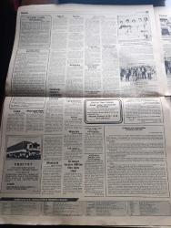 Türkiye Gazetesi - Turkish Newspaper - 3 Temmuz 1984 - Ramazan Bayramını huzur içinde geçirdik fotoğraf - yüksek tahsil düzenimiz yazan Yalçın Özer Başmakale - Başbakan Turgut Özal bugün İzmir'de tapu dağıtacak - İsrail eski devlet başkanı Efrayim Katsiz tevkif edildi - Arpaçay barajı yarın açılıyor - federal Almanya'da füze imal edebilecek - Afrika'da sefalet halimize şükredelim fotoğraf - Cumhurbaşkanı Kenan Evren İstanbul'a geliyor - ünlü kaptanlarımızdan Turgut ve Murat reisler yazan Selim Altıer - Özbekler Camii ve tekkesi pansiyon haline getirildi fotoğraf - Banker Kastelli'nin emlaki bugün açık artırmayla satılacak - Resimli Evliya Çelebi seyahatnamesi hazırlayan Kemal Akmeriç Desen Samim Utkun Yazı Dizisi - Peygamberler tarihi yazan Abdüllatif Uyan Yazı Dizisi - Türkiye'de en çok gol atan futbolcu olarak imzasını futbol tarihine atanlar Cemil Turan Selçuk Yula ve Hoçiç fotoğraf - Metin Oktay gol atma rekorunu hala elinde tutuyor -En az gol yeme rekorunu elinde tutan Şenol Güneş