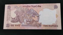 2013 YILI HİNDİSTAN 10 RUPİ  HİÇ KULLANILMAMIŞTIR.