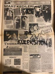 HAFTANIN SESİ GAZETESİ - DOĞUM GÜNÜ HEDİYESİ (TURKİSH - NEWSPAPER) - 9 MART 1984 - SAYI : 10 - TAM TAKIM 12 SAYFADIR -Kadir İnanır-Seda Sayan-Bilun Nazlıhan-Damla Ira-Erdoğan Tünaş-Lando Buzzanca-Agah Özgüç-Bülent Ersoy-Bulut Aras-Ayhan Işık-Faruk Peker-Talat Bulut-Aytaç Arman-Temel Gürsu-Melih Gülgen-Orhan Gencebay-Ferdi Tayfur-Sebahattin Uz Süzer-Ahmet Selçuk İlkan-Serpil Çakmaklı-Nurettin Soydan-Ünal Küpeli-Zeki Müren-Nesrin Çilingir-Bahar Öztan-Berrin Tuncel-Ümit Besen-Fikret Hakan-Kasım-Cihan Ünal-Fikret Hakan-Fahrettin Aslan-Sezen Aksu-Özlem Onursal-Selami Şahin-Seda-İna-Yalçın Gülhan-Muazzez Abacı-Mualla Özbek-Deniz Erkanat-Mehmet Aydın-Seyyal Taner-Halil Ergün-Türkan Şoray-Cihan Ünal-Seçil Heper-Nükhet Duru-Emin Orhan-Aynur Aydan-Erdoğan Demirören-İbrahim Tatlıses-Nükhet Duru-Hülya Avşar-Deniz Akbulut-Kaan Ertemin-Erol Günaydın