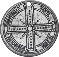 İstanbul 1968 Yılı 12 Havariler Rum Ortodoks Kilisesi (Aziz Stefan) Kuruluşunun 100 .yılı Hatıra Madalyon MVM2089