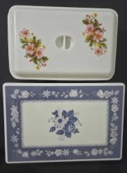 75. ANTİKA MELAMİN KAPAKLI KAPLAR. İLANLARIMI İNCELEYİNİZ