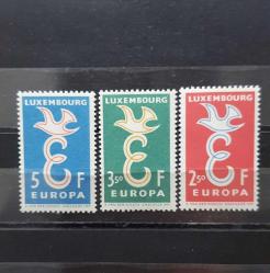 1958 Lüxemburg Avrupa Cept Europe Cept   - MNH - Damgasız Tam Seri