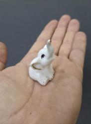 94. MİNYATÜR PORSELEN ŞANS FİLİ. İLANLARIMI İNCELEYİNİZ