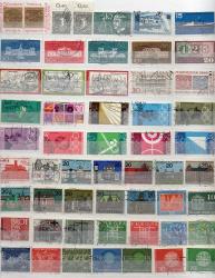 Almanya Damgalı Pul Lotu 54lü -  Ekonomik PUL lotu - Pul Koleksiyonu Toplu Satış Uygun Fiyat