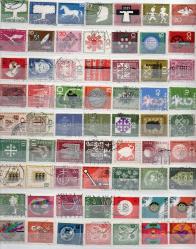 Almanya Damgalı Pul Lotu 63lü -  Ekonomik PUL lotu - Pul Koleksiyonu Toplu Satış Uygun Fiyat