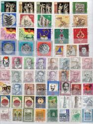 Almanya DDR Damgalı Pul Lotu 61li -  Ekonomik PUL lotu - Pul Koleksiyonu Toplu Satış Uygun Fiyat