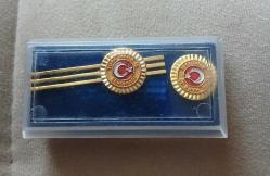 Türk Harb İş Sendikası KRavat İğnesi Ve Rozet Kutusunda