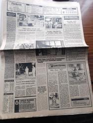 Türkiye Gazetesi - Turkish Newspaper - 13 Ağustos 1984 - mühim bir ziyaret yazan Enver Ören Başmakale - İstanbul esnaf ve sanatkar dernekleri Birliği ikinci başkanı Temel Çoruh en önemli mesele finansman dedi - Piyalepaşa imalathanesinin temeli atıldı  fotoğraf - İstanbul'da huzur operasyonu - Hüsnü Mübarek Türkiye'yi ziyaret edecek - Milli Eğitim Bakanı Vehbi Dinçerler bütün kahvehanelere gazete gönderme kampanyası açacağız dedi - ABD'de öldürülen Engin Aydın'ın cenazesi bugün yurda getiriliyor - topkapı'da orta direk için giyim pazarı açıldı fotoğraf - Resimli Evliya Çelebi seyahatnamesi hazırlayan Kemal Akmeriç Desen Samim Utkun Yazı Dizisi Yalçın - Peygamberler tarihi yazan Abdüllatif Uyan Yazı Dizisi - zeka bulmacası - teknik direktör Neagu Eskişehirspor taş gibi - av yasağı sona erince balık hali hareketlendi fotoğraf - Los Angeles'i 3 bronz ile kapattık - Seul 1988 olimpiyatlarında buluşalım - çok güçlü rakipleri ile güreşip bronz madalyayi alan Ayhan Taşkın fotoğraf