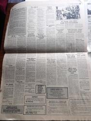 Türkiye Gazetesi - Turkish Newspaper - 13 Ağustos 1984 - mühim bir ziyaret yazan Enver Ören Başmakale - İstanbul esnaf ve sanatkar dernekleri Birliği ikinci başkanı Temel Çoruh en önemli mesele finansman dedi - Piyalepaşa imalathanesinin temeli atıldı  fotoğraf - İstanbul'da huzur operasyonu - Hüsnü Mübarek Türkiye'yi ziyaret edecek - Milli Eğitim Bakanı Vehbi Dinçerler bütün kahvehanelere gazete gönderme kampanyası açacağız dedi - ABD'de öldürülen Engin Aydın'ın cenazesi bugün yurda getiriliyor - topkapı'da orta direk için giyim pazarı açıldı fotoğraf - Resimli Evliya Çelebi seyahatnamesi hazırlayan Kemal Akmeriç Desen Samim Utkun Yazı Dizisi Yalçın - Peygamberler tarihi yazan Abdüllatif Uyan Yazı Dizisi - zeka bulmacası - teknik direktör Neagu Eskişehirspor taş gibi - av yasağı sona erince balık hali hareketlendi fotoğraf - Los Angeles'i 3 bronz ile kapattık - Seul 1988 olimpiyatlarında buluşalım - çok güçlü rakipleri ile güreşip bronz madalyayi alan Ayhan Taşkın fotoğraf