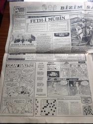 Türkiye Gazetesi - Turkish Newspaper - 29 Mayıs 1984 - Türkiye Irak yazan Yalçın Özer Başmakale - Cumhurbaşkanı Kenan Evren anayasanın değiştirilmesine karşıyım dedi - İstanbul 531 yıl önce bugün fethedilmişti - fetih marşı yazan Arif Nihat Asya - Yusuf Bozkurt Özal DPT müsteşarı oldu - yeni pazarlar bulmak zorundayız - Güney Koreli iki gemici Müslüman oldu fotoğraf - Türk Irak resmi görüşmeleri yapıldı - Başbakan Turgut Özal bugün devlet başkanı Saddam Hüseyin ile görüşecek - Çin'de komünizm çözülüyor yazan Mehmet Sedat - Erzincan esnafı Kızılay İş hanı'nın bitirilmesini sabırsızlıkla bekliyor - Resimli Evliya Çelebi seyahatnamesi hazırlayan Kemal Akmeriç Desen Samim Utkun Yazı Dizisi - Peygamberler tarihi yazan Abdüllatif Uyan Yazı Dizisi - kur'an-ı Kerim hıfz ve tilaveti yarışması bugün açık hava tiyatrosunu yapılacak - Galatasaray Fenerbahçe Beşiktaş liderliği tattı ama son gülen iyi güldü - Trabzonspor şampiyon oldu - haftanın takımı Kocaelispor - Tarık Hoçiç son gol Fotoğrafı