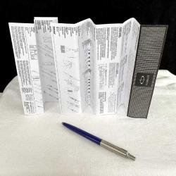 Fransız PARKER Jotter Orijinal Kutusunda Metal Mavi Tükenmez Kalem