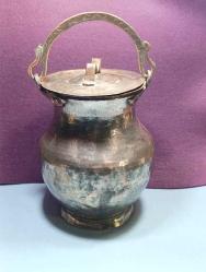 ANTİKA KAPAKLI BAKIR BAKRAÇ