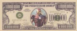 A.B.D. Iron Man 1.000.000 USD (Bir Milyon Dolar) Fantezi Para