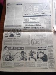 Türkiye Gazetesi - Turkish Newspaper - 7 Temmuz 1984 - Ortadoğu'ya açılmak derken yazan Yalçın Özer Başmakale - SODEP büyük Kongresi başladı - Özel sektör hamle yaptı - İstanbul Belediye Başkanı Bedrettin Dalan Londra'ya gidiyor - partiler okullara Arapça dersi konmasını destekliyor - Turgut Özal Bülent Ulusu'ya cevap verdi bölme gayretleri hüsrana uğrayacak - Yargıtay MSP davasını esastan bozdu - Avrupa Birleşik Devletleri'ne doğru - Odakulede patlama oldu 2 kişi yaralandı  - komünizmin Afrika macerası yazan Murtaza Ade İmam Tercüme Murat Canbek Yazı Dizisi - Romanya başbakanı Constantin Dascaluscu OTİM'i ziyaret etti fotoğraf - Resimli Evliya Çelebi seyahatnamesi hazırlayan Kemal Akmeriç Desen Samim Utkun Yazı Dizisi - Peygamberler tarihi yazan Abdüllatif Uyan Yazı Dizisi - güzel fıkralar - Her kahveye bir kitaplık kampanyasına TRT de katılıyor - Gediz Ulu Camii ibadete açıldı - milli futbol takımları baş antrenörlüğüne getirilmesi beklenen Candan Tarhan önce taktik sonra fizik dedi
