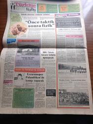 Türkiye Gazetesi - Turkish Newspaper - 7 Temmuz 1984 - Ortadoğu'ya açılmak derken yazan Yalçın Özer Başmakale - SODEP büyük Kongresi başladı - Özel sektör hamle yaptı - İstanbul Belediye Başkanı Bedrettin Dalan Londra'ya gidiyor - partiler okullara Arapça dersi konmasını destekliyor - Turgut Özal Bülent Ulusu'ya cevap verdi bölme gayretleri hüsrana uğrayacak - Yargıtay MSP davasını esastan bozdu - Avrupa Birleşik Devletleri'ne doğru - Odakulede patlama oldu 2 kişi yaralandı  - komünizmin Afrika macerası yazan Murtaza Ade İmam Tercüme Murat Canbek Yazı Dizisi - Romanya başbakanı Constantin Dascaluscu OTİM'i ziyaret etti fotoğraf - Resimli Evliya Çelebi seyahatnamesi hazırlayan Kemal Akmeriç Desen Samim Utkun Yazı Dizisi - Peygamberler tarihi yazan Abdüllatif Uyan Yazı Dizisi - güzel fıkralar - Her kahveye bir kitaplık kampanyasına TRT de katılıyor - Gediz Ulu Camii ibadete açıldı - milli futbol takımları baş antrenörlüğüne getirilmesi beklenen Candan Tarhan önce taktik sonra fizik dedi