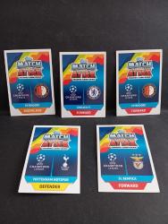 Topps Match Attax Futbol Kartları 5 adet