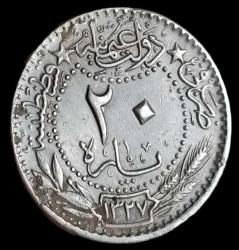 Mehmet Reşat 1327/3 (1911) 20 Para