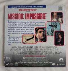 (No112) Tom Cruise Mission Impossible LaserDisk