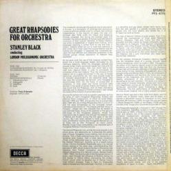 Great Rhapsodies For Orchestra