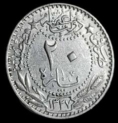 Mehmet Reşat 1327/3 (1911) 20 Para