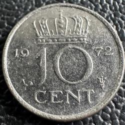 Hollanda 10 Cent 1972