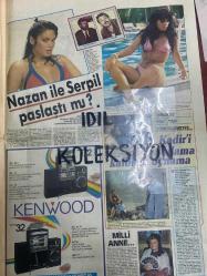 HAFTANIN SESİ GAZETESİ - DOĞUM GÜNÜ HEDİYESİ (TURKİSH - NEWSPAPER) - 13 EYLÜL 1985 - SAYI : 37 - TAM TAKIM 12 SAYFADIR -Hülya Avşar-Osman Hattat-Banu Alkan-Serpil Çakmaklı-Türkan Şoray-Hülya Koçyiğit-Kenan Kalav-Cüneyt Arkın-Gülşen Gürsoy-Arzu Okay-Fikret Hakan-Perihan Savaş-Rudolf Valentino-Kadir İnanır-Ömer Kavur-Zuhal Olcay-Neriman Köksal-Peyami Safa-Nazan Şoray-Deniz Akbulut-Kaya Çilingiroğlu-Lokman Kondakçı-Serbülent Sultan-Şerif Gören-Osman Şahin-Hülya Koçyiğit-Selim Soydan-Barış Manço-İbrahim Önsu-Agah Özgüç-Semra Özal-Samime Sanay-Turgut Özal-Gönül Öner-Ümit Tokcan-Zeynep Eken-Asım Eken-Filiz Ersürer-Sezer Soykan-Pınar Afşar-Kerim Afşar-Talat Bulut-Mehtap Arif-Cim Bom Arif-Ajda Pekkan-İlker Akkaya-Selda Alkor-Ret Akor-Metin Deniz-Aydan Akın-Kaya Çilingiroğlu-Lokman Kondakçı-Sevtap Çetinkale-Fatma Belgen-Özcan Tekgül-İbrahim Tatlıses-Ülkü Söylemezoğlu